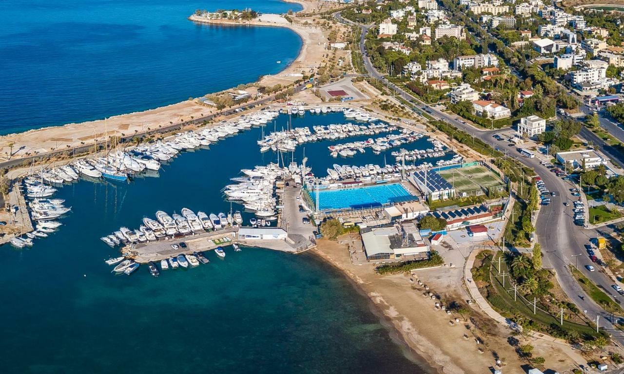 Glyfada Coast Studio Apartman Athén Kültér fotó