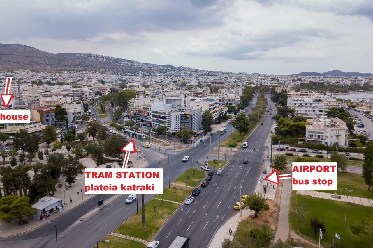 Glyfada Coast Studio Apartman Athén Kültér fotó